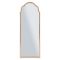 Specchio Rosa Trasparente Cornice Sagomata Forma Rettangolare 55x150h cm, Tipologia a Parete - Berat