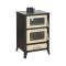 Stufa a legna Catena, 59x51 h92 cm, Beige