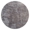 Tappeto Grigio Altezza Pelo 35 mm 100% Poliestere Forma Rettangolare 140x70 cm, Adatto a Riscaldamento a Pavimento - Latemeri