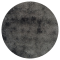 Tappeto Nero Antracite Altezza Pelo 35 mm 100% Poliestere Forma Rettangolare 230x160 cm, Adatto a Riscaldamento a Pavimento - Latipa