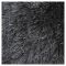 Tappeto Nero Antracite Altezza Pelo 35 mm 100% Poliestere Forma Rettangolare 67x67 cm, Adatto a Riscaldamento a Pavimento - Lavaba
