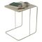 Tavolino da Salotto Bianco Crema Effetto Lucido Forma Rettangolare 47x46x57h cm, Sfumatura Colore Ripiano Crema - Cattaneo