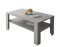 Tavolino da Salotto Grigio Cemento un Vano Forma Rettangolare 110x65x47h cm, Sfumatura Colore Ripiano Cemento - Rora