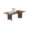 Tavolino da Salotto Marrone Noce Forma Rettangolare Materiale Piano in Legno Nobilitato 119x60x40h cm, Colore Ripiano Marrone - Turate