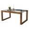 Tavolino da Salotto Marrone Quercia Portariviste Forma Rettangolare 85x55x40h cm, Sfumatura Colore Struttura Quercia - Aldino