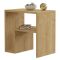 Tavolino da Salotto Marrone Rovere 2 Vani Forma Rettangolare 45x30x52h cm, Sfumatura Colore Ripiano Rovere - Vocca