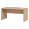 Tavolino da Salotto Marrone Rovere Nodi con Piedini un Vano 90x49.5x45.5h cm, Forma Rettangolare - Formia
