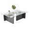 Tavolino da Salotto Nero Antracite Portariviste Forma Rettangolare 105x65x30h cm, Sfumatura Colore Struttura Antracite - Kallias