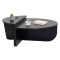 Tavolino da salotto ovale nero 90x60x35h cm - Feyre