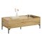 Tavolino da salotto rettangolare rovere nodi 99x60x41h cm - Alexius