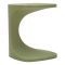 Tavolino da Salotto Verde Adatto per Indoor-outdoor Forma Rettangolare 44x54x44h cm, Colore Ripiano Verde - Bagan