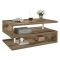 Tavolino salotto rettangolare acero 90x55x41h cm - Natalia