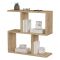 Tavolino salotto rettangolare quercia 60x20x60h cm - Fabrizia