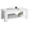 Tavolino soggiorno rettangolare bianco 102x43x50h cm - Aeolus