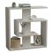 Tavolino soggiorno rettangolare bianco 55x20x57h cm - Rumbia