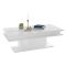 Tavolino soggiorno rettangolare bianco lucido 100x55x42h cm - Aboronzi