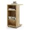 Tavolino soggiorno rettangolare quercia 30x40x63h cm - Blas