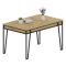 Tavolo allungabile 4-6 posti 170x80cm quercia - Terralba