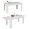 Tavolo allungabile 8-10 posti 140-190x90cm bianco lucido - Arizon