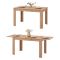 Tavolo Allungabile Marrone Rovere Nodi 8 Posti Allungabile 120x80x76h cm - Marudo