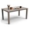 Tavolo da esterno 6 posti 147x90cm tortora - Listowel