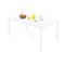 Tavolo da esterno 6 posti 150x90cm bianco - Askia