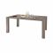 Tavolo da esterno allungabile 6-8 posti 90-160x98cm tortora - Langsa