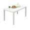 Tavolo da giardino 10 posti 80x138cm bianco - Asar
