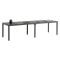 Tavolo da giardino allungabile 8-12 posti 146-292x86cm antracite - Campana