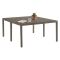 Tavolo da giardino allungabile 8-12 posti 146-292x86cm tortora - Campana