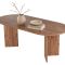 Tavolo Fisso Marrone Rovere Nodi 6 Posti Forma Ovale 200x90x75h cm, Materiale Piano in Legno Nobilitato - Nofalota