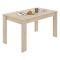 Tavolo legno chiaro rettangolare 6 posti 138x81cm - Alois