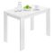 Tavolo moderno rettangolare 6 posti bianco 110x67cm - Amaranthya