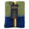 Telo Bagno blu Indaco Verde Menta 100% Cotone Egiziano a Fibra Lunga Pettinato Reversibile, Colore Struttura Verde - Sazalo Luxury