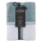 Telo Bagno Grigio Chiaro Grigio Scuro 100% Cotone Egiziano a Fibra Lunga Pettinato Reversibile - Sazalo Luxury