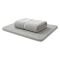 Telo Bagno Grigio Pietra 100% Puro Cotone, Sfumatura Colore Struttura Pietra - Sanamasa Luxury
