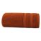 Telo Bagno Marrone Terracotta 100% Cotone Egiziano Pettinato e Mercerizzato, Sfumatura Colore Struttura Terracotta - Rovarero Luxury
