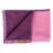 Telo Bagno Rosa Viola Prugna 100% Cotone Egiziano a Fibra Lunga Pettinato Reversibile, Colore Struttura Viola - Sazalo Luxury