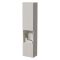 Vetrina Beige 4 Ripiani 5 Vani 39.9x29.8x180h cm, 2 Ante - Botte