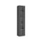 Vetrina stretta ingresso 40x30x180h cm antracite - Arnika