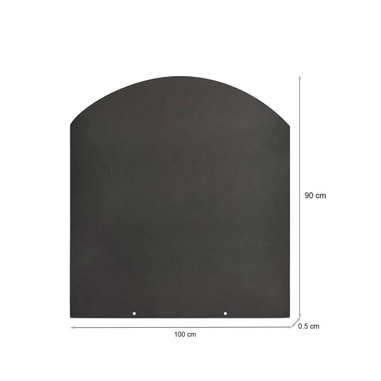 Accessorio riscaldamento Andreis, 90x100 h1 cm, Nero