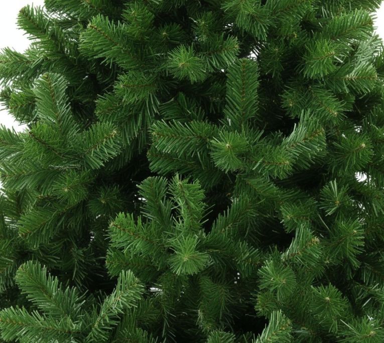 Albero di Natale 120 cm Verde 326 Rami Apertura Rami Singoli 120h cm, Ignifugo Ritardante di Fiamma - Evergreen