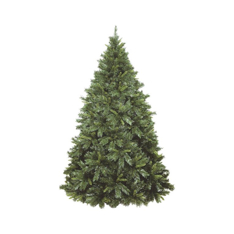 Albero di Natale 120 cm Verde 431 Rami Apertura Rami Singoli 120h cm, Ignifugo Ritardante di Fiamma - Candy Cane