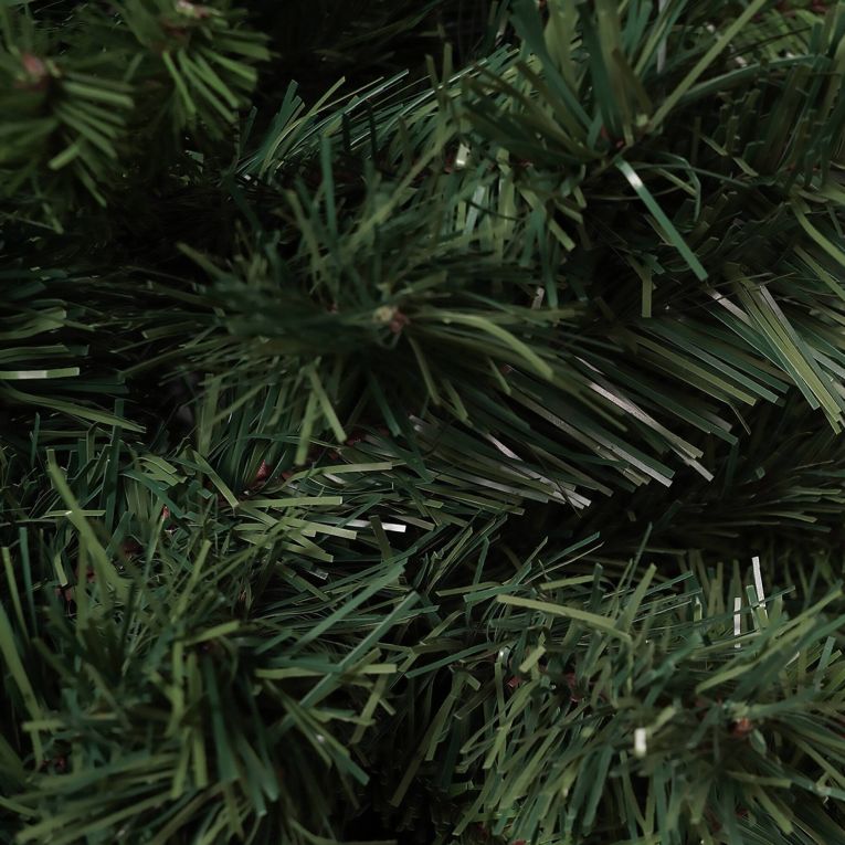 Albero di Natale 120 cm Verde 431 Rami Apertura Rami Singoli 120h cm, Ignifugo Ritardante di Fiamma - Candy Cane