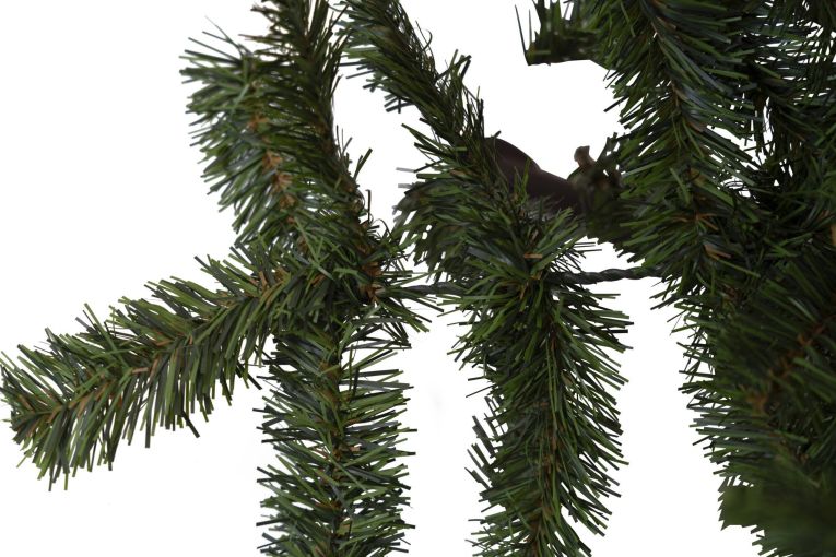 Albero di Natale 150 cm Jingles in PVC Verde, h150 cm