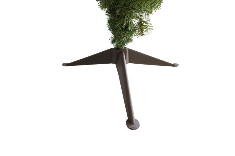 Albero di Natale 150 cm Jingles in PVC Verde, h150 cm