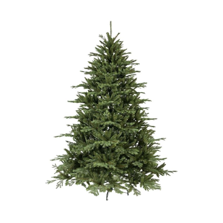 Albero di Natale in PVC verde, h210 cm