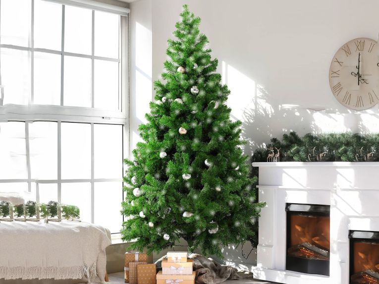 Albero di Natale Rudolph in PVC verde, h180 cm