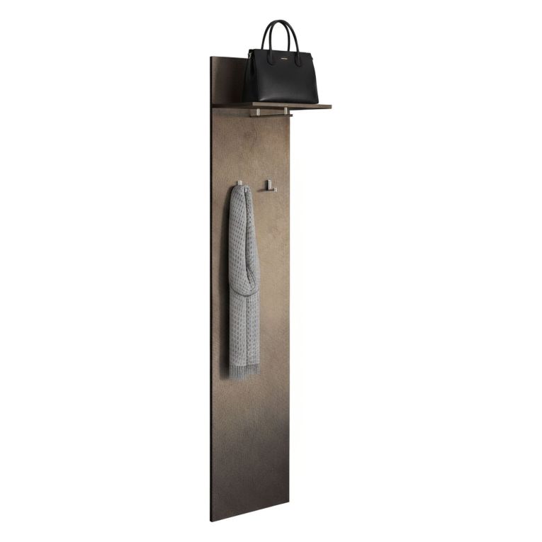 Appendiabiti Marrone Bronzo Appendiabiti Installazione Sospesa, Materiale Struttura in Legno Nobilitato - Dolo