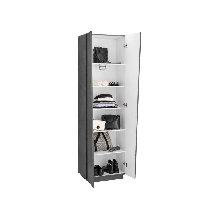 Armadio ardesia 2 ante 60x199h cm - Albatros